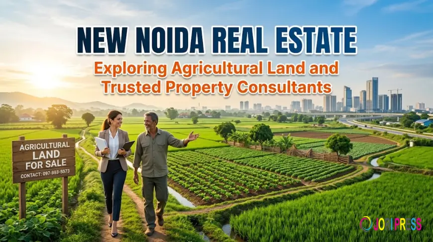 New Noida Real Estate: Exploring Agricultural Land and Trusted Property Consultants