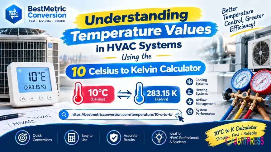 Understanding Temperature Values in HVAC Systems Using the 10 Celsius to Kelvin Calculator