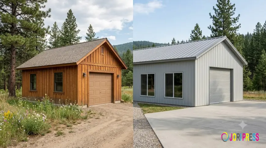 Metal or Wood Garage Buildings Which One Is Right for You