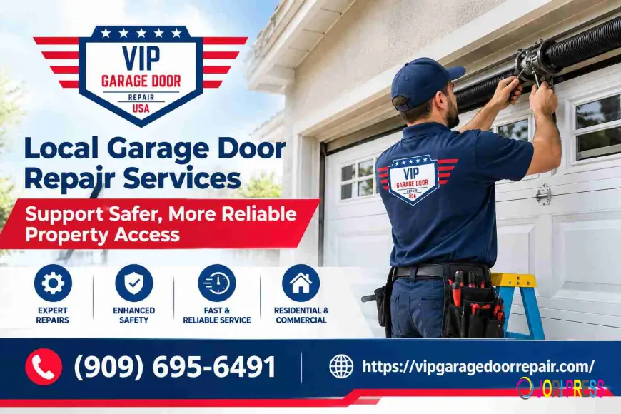 Local Garage Door Repair Services Support Safer, More Reliable Property Access