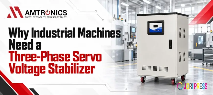 Why Industrial Machines Need a Three Phase Servo Voltage Stabilizer
