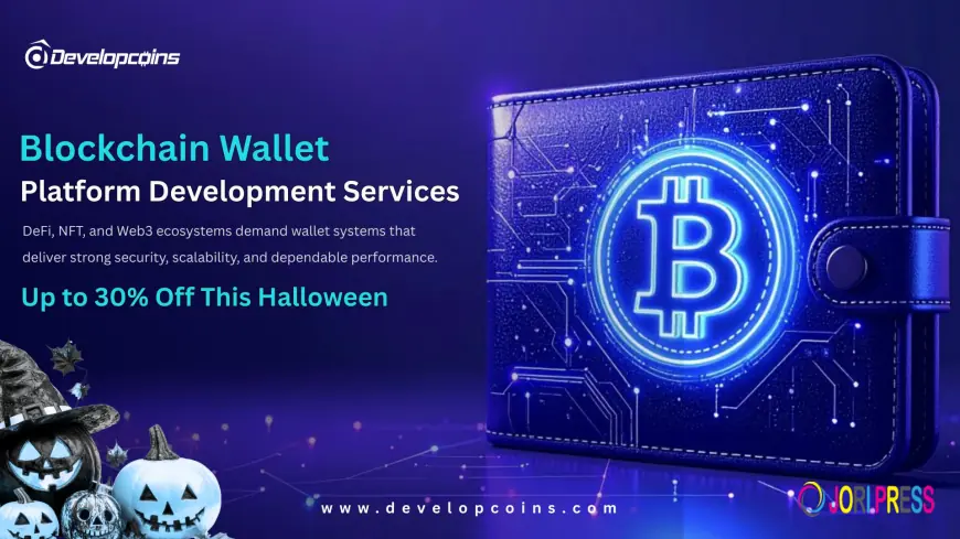 Blockchain Wallet Development: Build a Secure Crypto Wallet with a Halloween Offer of Up to 30% OFF
