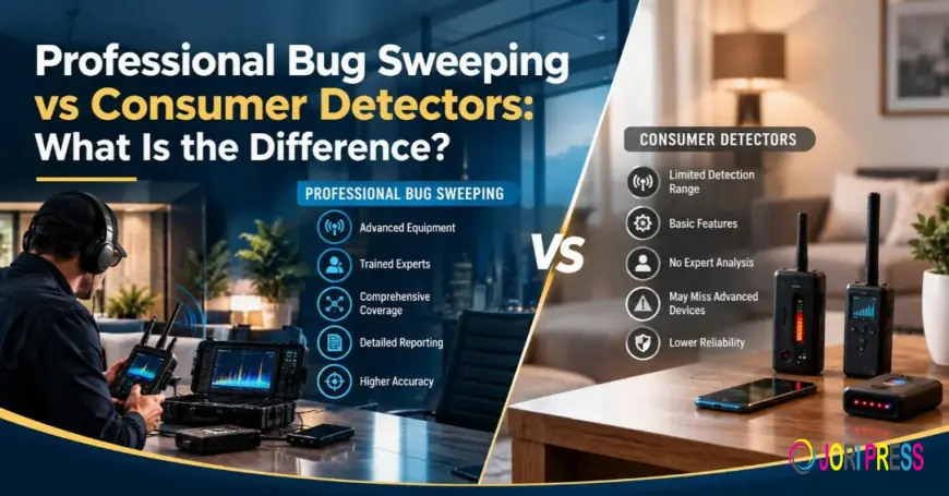 Professional Bug Sweeping vs Consumer Detectors: What Is the Difference?