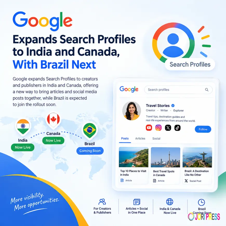Google Expands Search Profiles to India and Canada, With Brazil Next