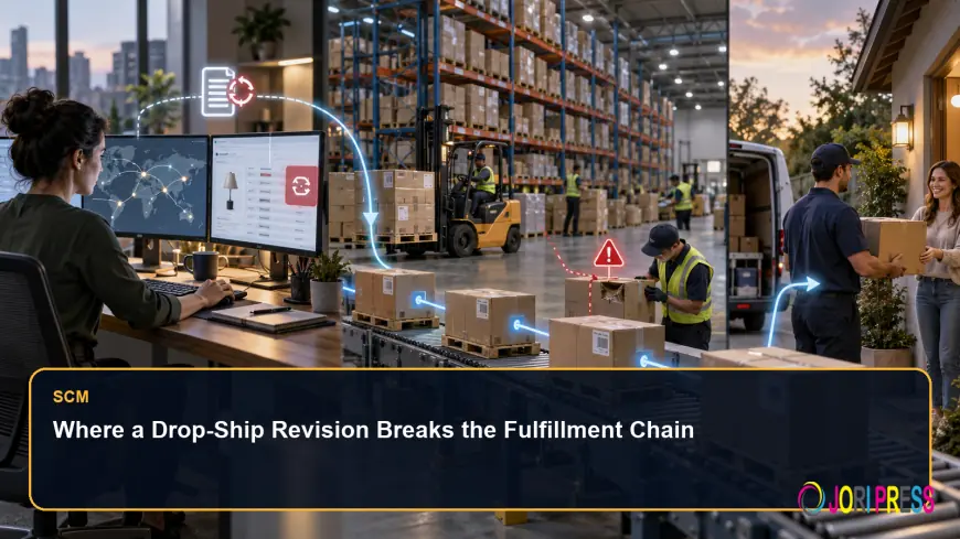Where a Drop-Ship Revision Breaks the Fulfillment Chain