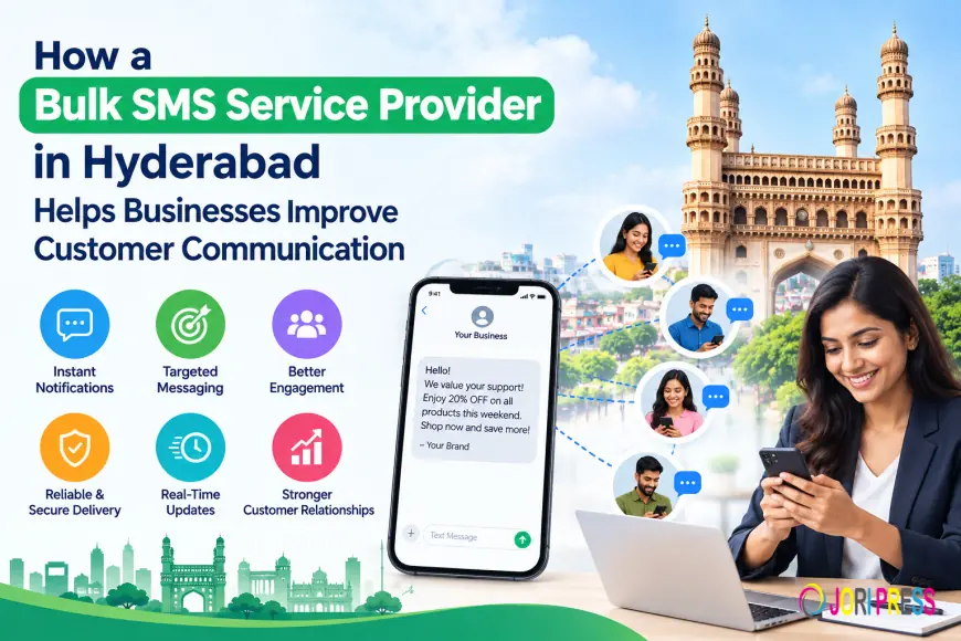 How a Bulk SMS Service Provider in Hyderabad Helps Businesses Improve Customer Communication