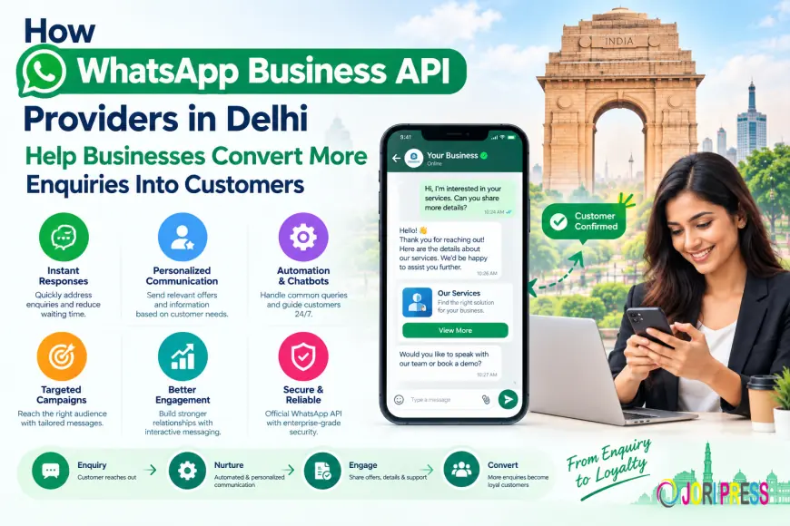 How WhatsApp Business API Providers in Delhi Help Businesses Convert More Enquiries Into Customers