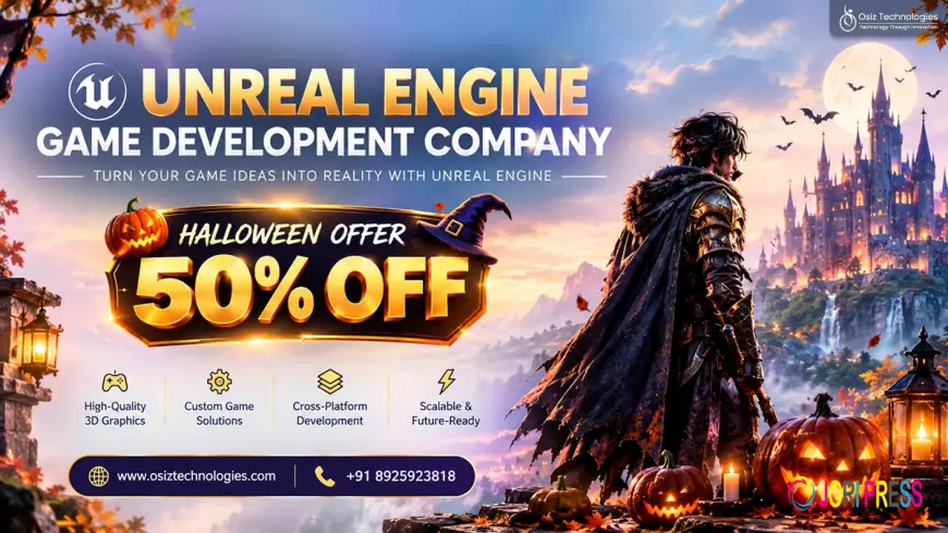 Give Your Gaming Vision a Strong Start with Unreal Engine - Save 50% This Halloween  