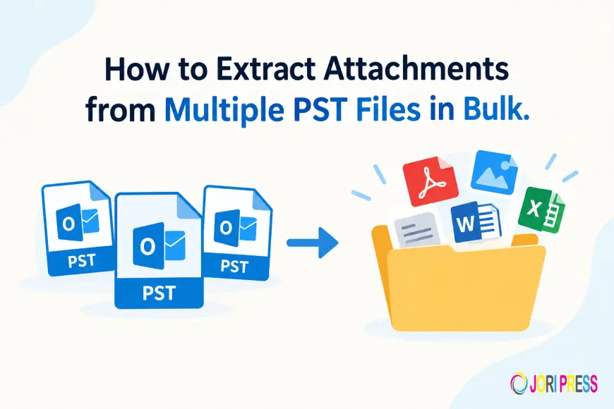 How to Extract Attachments from Multiple PST Files in Bulk.