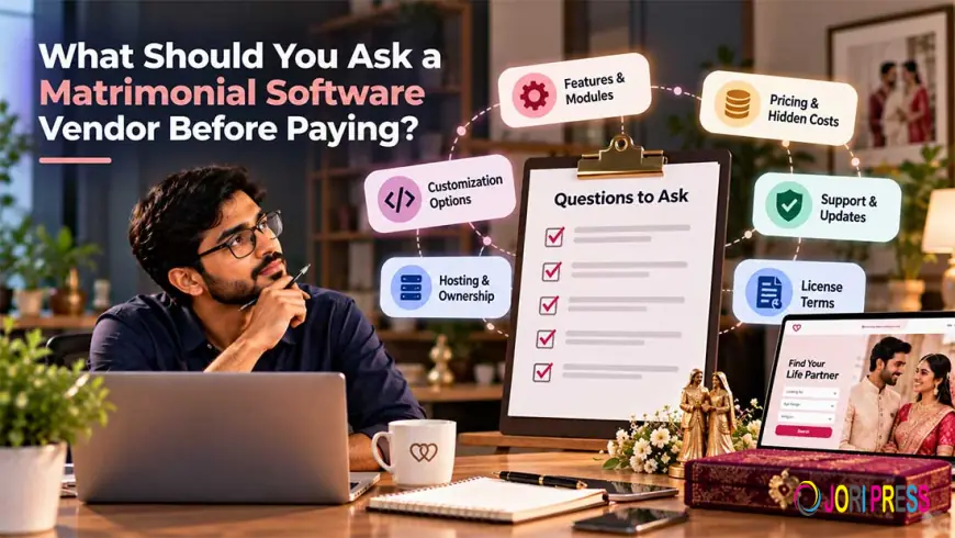 What Should You Ask a Matrimonial Software Vendor Before Paying?