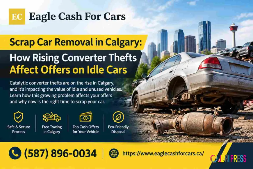 Scrap Car Removal in Calgary: How Rising Converter Thefts Affect Offers on Idle Cars