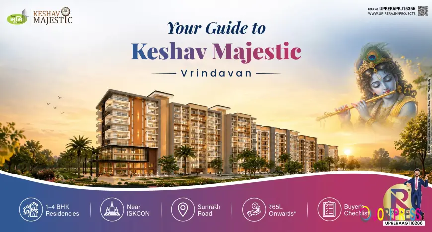 Keshav Majestic Sunrakh Road Vrindavan – 1, 2, 3 & 4 BHK Apartments for Sale