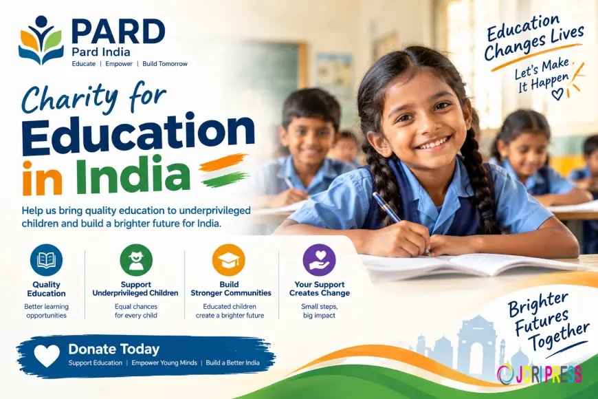 Charity for Education in India: Empowering Children Through PARD INDIA