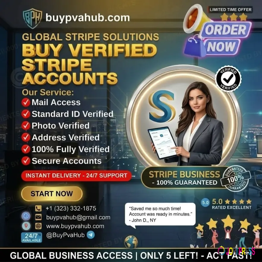 Buy Verified Stripe Account From BuyPvahub.com: Instant, Aged & Fully KYC-Verified Accounts for Global Business Growth
