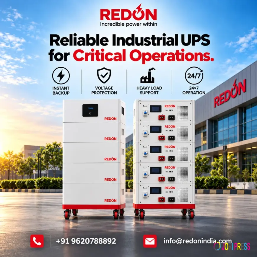 Redon Lithium Industries Pvt Ltd.: A Name to Know Among the Top 10 Lithium Ion Battery Company in India