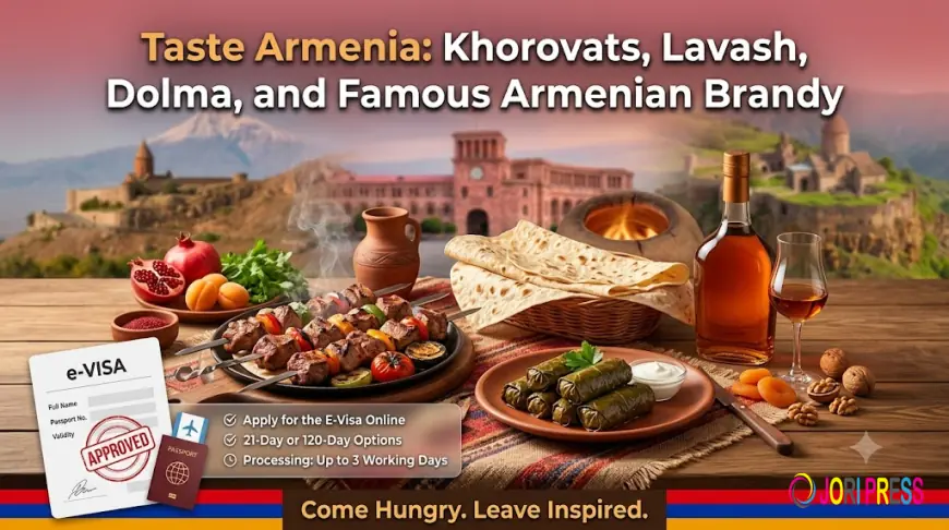Taste Armenia: Khorovats, Lavash, Dolma, and Famous Armenian Brandy