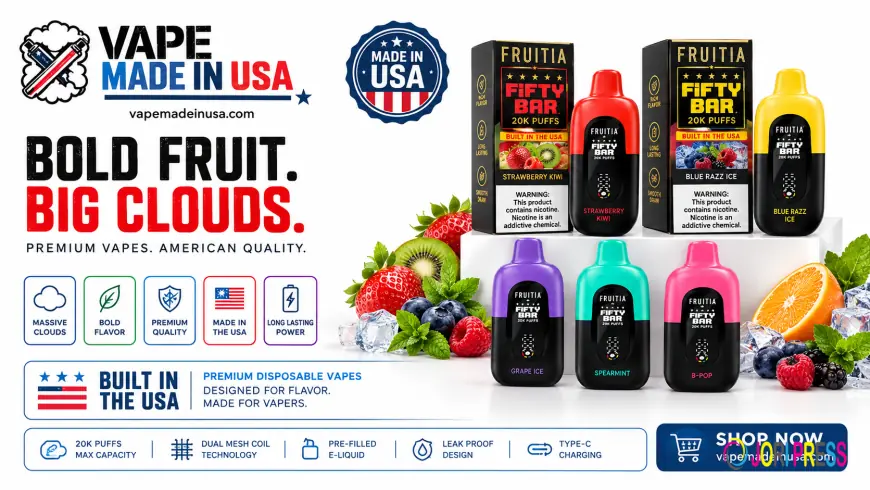 Vape Made In USA For Premium Vape Options