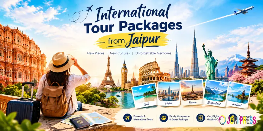 International Tour Packages from Jaipur