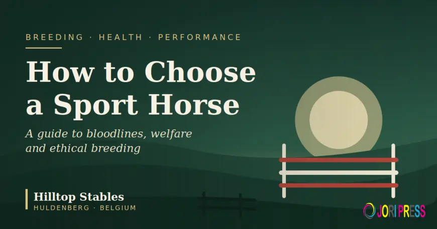 How to Choose a Sport Horse: A Guide to Breeding Health and Performance