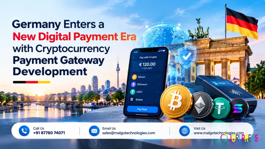 Germany Enters a New Digital Payment Era with Cryptocurrency Payment Gateway Development