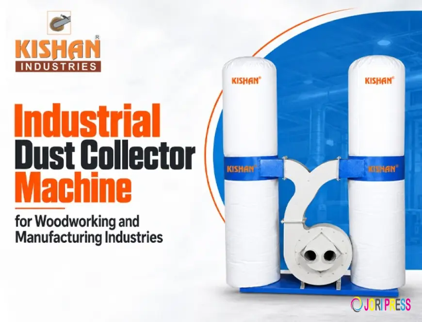 Industrial Dust Collector Machine for Woodworking and Manufacturing Industries
