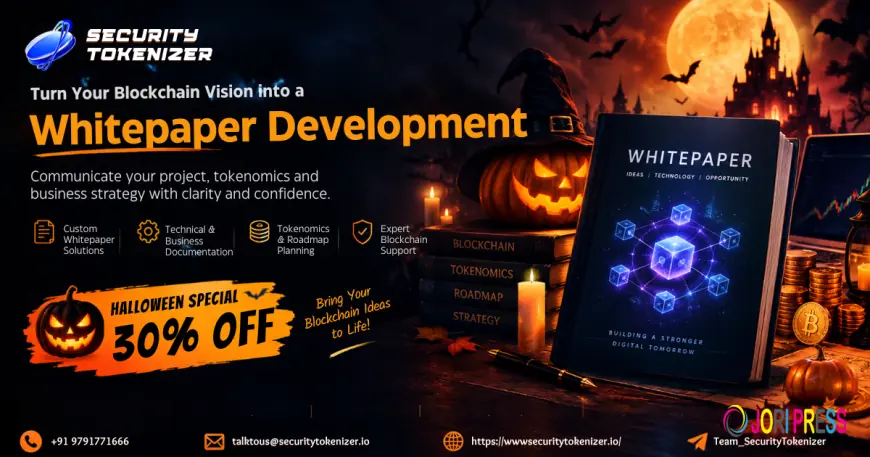 Why Are Blockchain Businesses Prioritizing Investor-Ready Whitepapers to Turn Innovative Ideas into Market Opportunities? Halloween 30% OFF