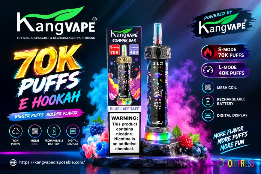 Kang Vape 70K Puffs E Hookah Product Range