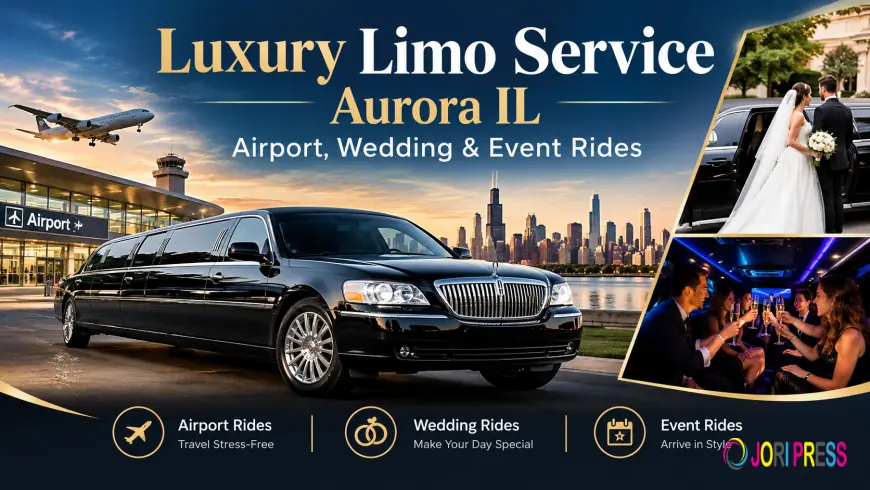 Luxury Limo Service Aurora IL | Airport, Wedding & Event Rides
