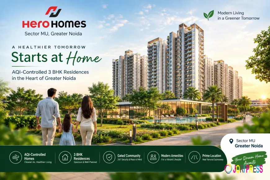 Hero Homes Sector MU Greater Noida | Green 3 BHK Flats