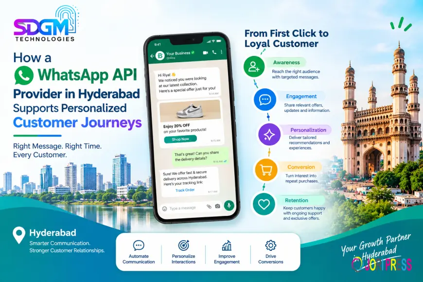How a WhatsApp API Provider in Hyderabad Supports Personalized Customer Journeys