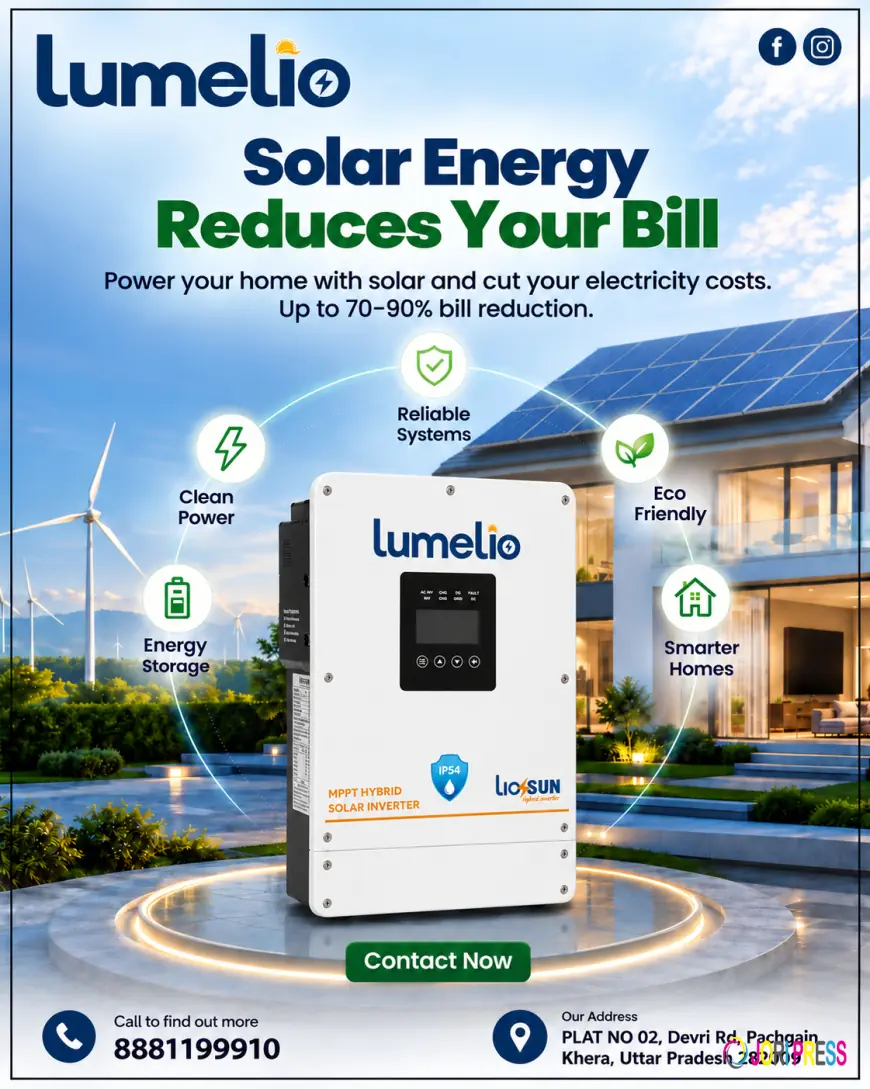Lumelio Renewable Power Systems Offers Reliable Battery Backup Power Supply for Home