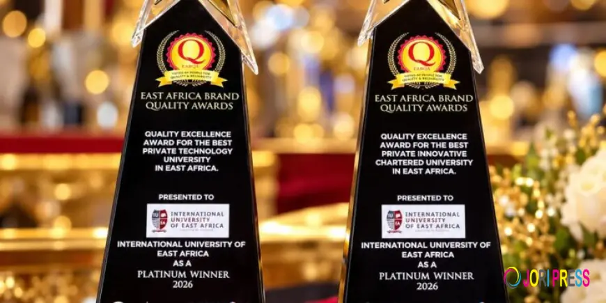 Tech & Innovation Triumph: IUEA Scoops Double Platinum at 6th East Africa Brand Quality Awards