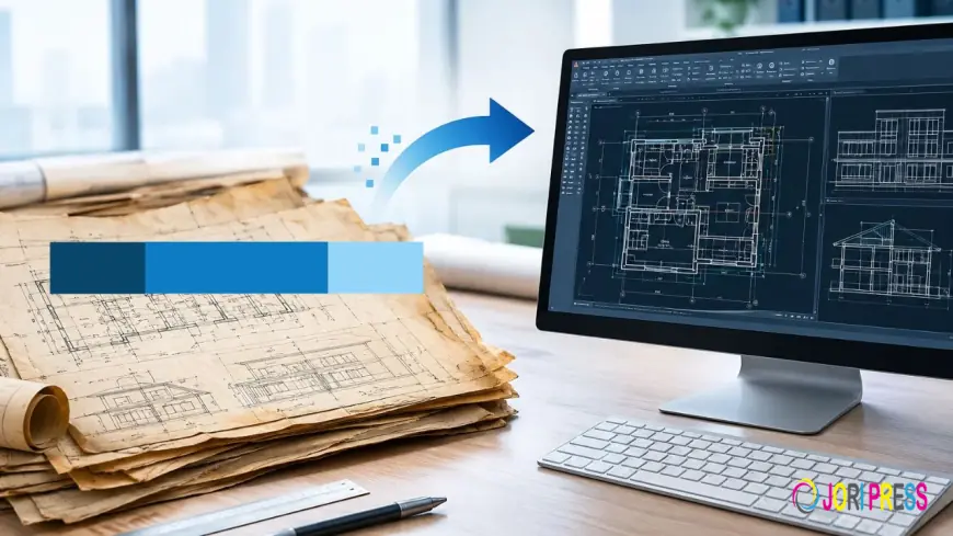 How to Convert Scanned Architectural Drawings into Accurate DWG Files