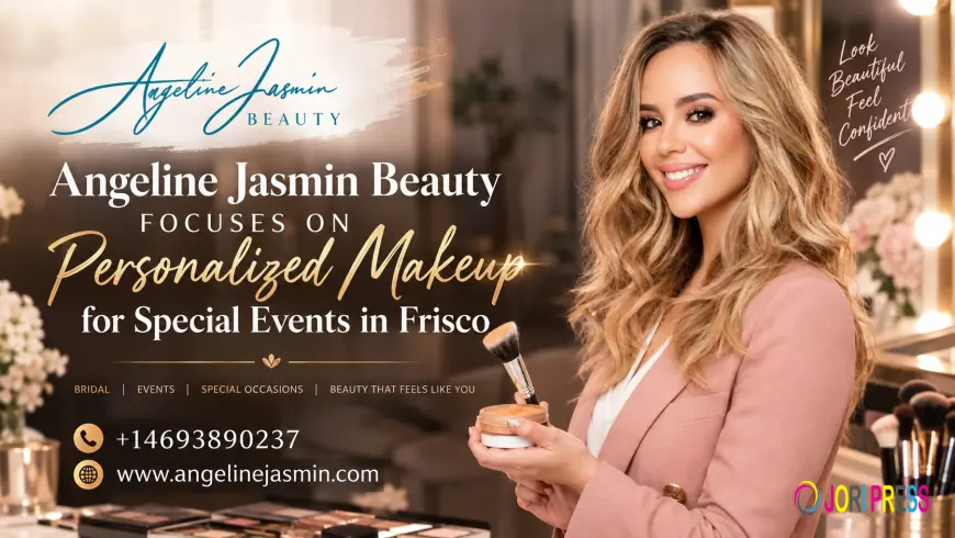 Angeline Jasmin Beauty Focuses on Personalized Makeup for Special Events in Frisco