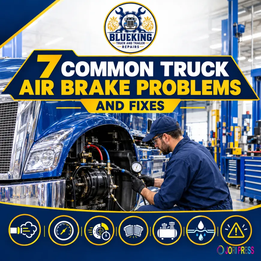 7 Common Truck Air Brake Problems and Fixes