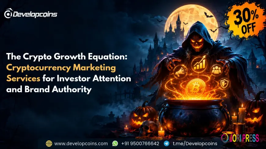 The Crypto Growth Equation: Cryptocurrency Marketing Services for Investor Attention and Brand Authority