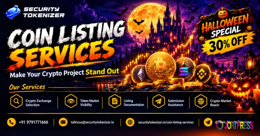 Why Are Crypto Projects Exploring Coin Listing Services to Strengthen Market Visibility and Expand Trading Opportunities? – Halloween 30% OFF