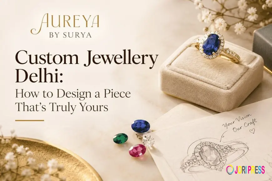 Custom Jewellery Delhi: How to Design a Piece That’s Truly Yours