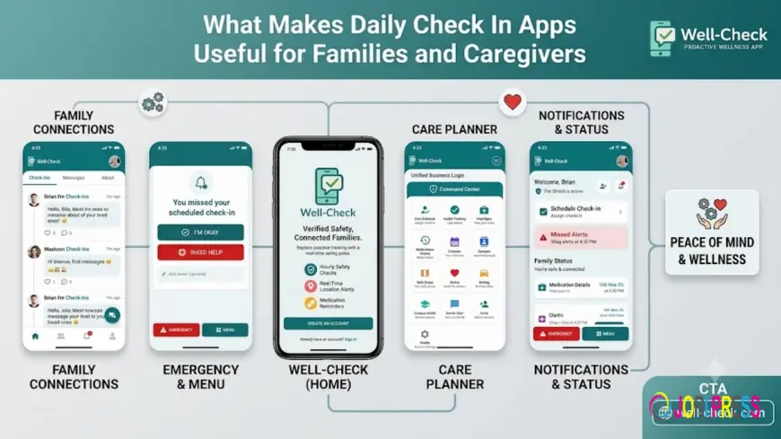 What Makes Daily Check In Apps Useful for Families and Caregivers
