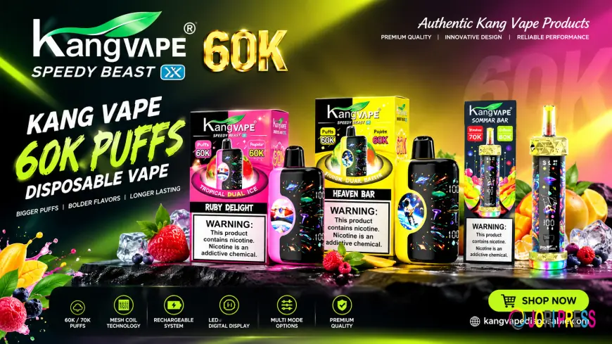 Kang Vape Disposable Product Innovation and Modern Design