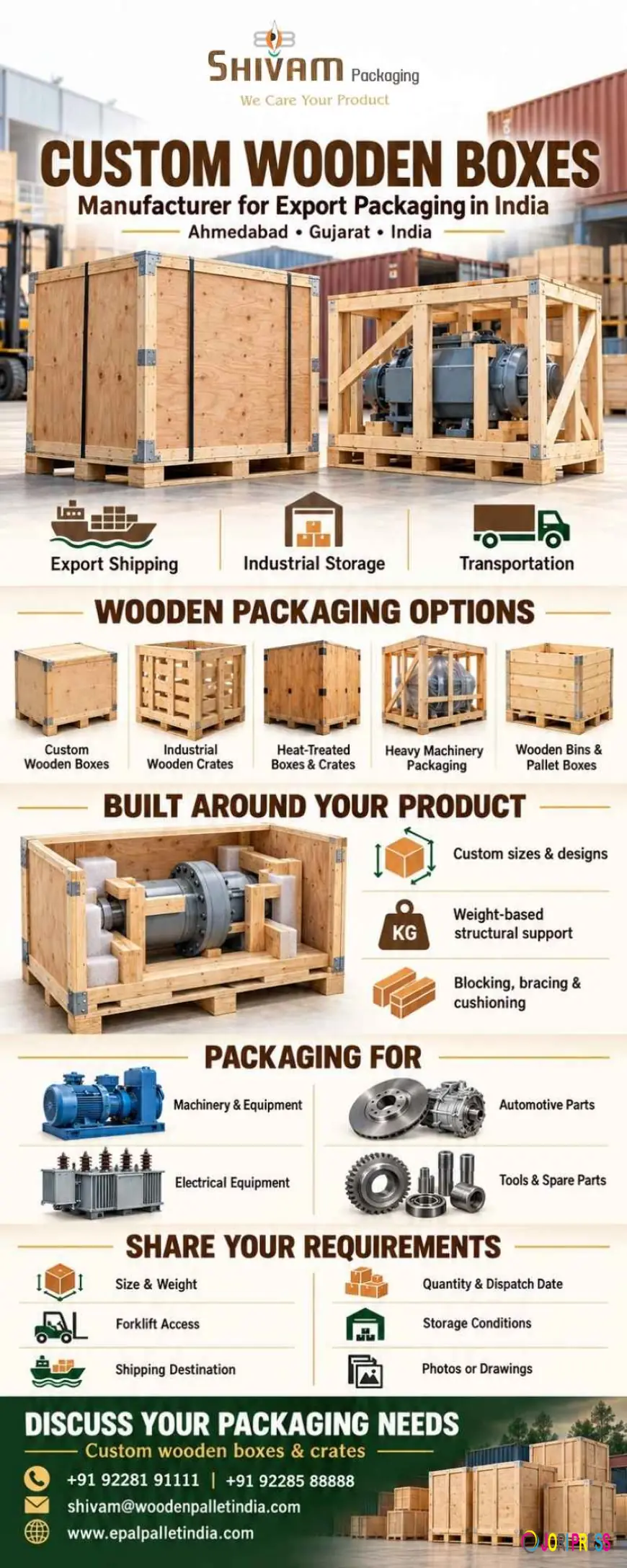 How to Choose the Right Wooden Box for Export and Industrial Shipping?