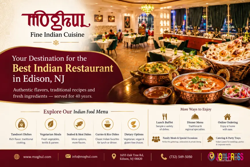 Best Indian Restaurant Edison NJ for Traditional Indian Cuisine