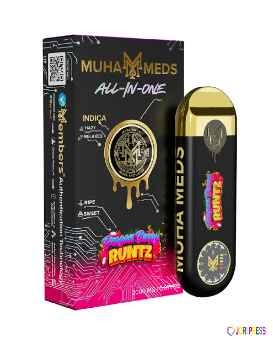How Do Muha Meds Disposable Listings Differ Between Retail Websites?