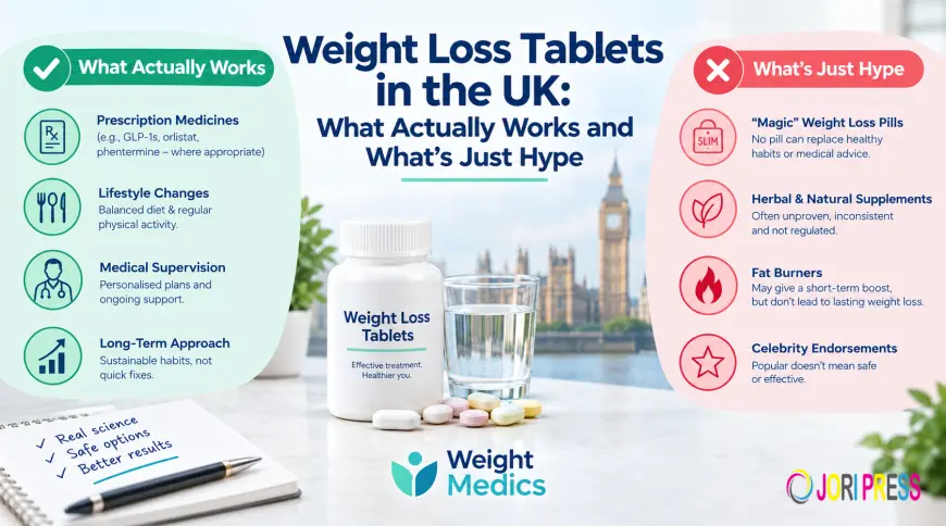 Weight Loss Tablets in the UK: What Actually Works and What's Just Hype
