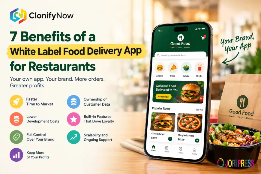 7 Benefits of a White Label Food Delivery App for Restaurants