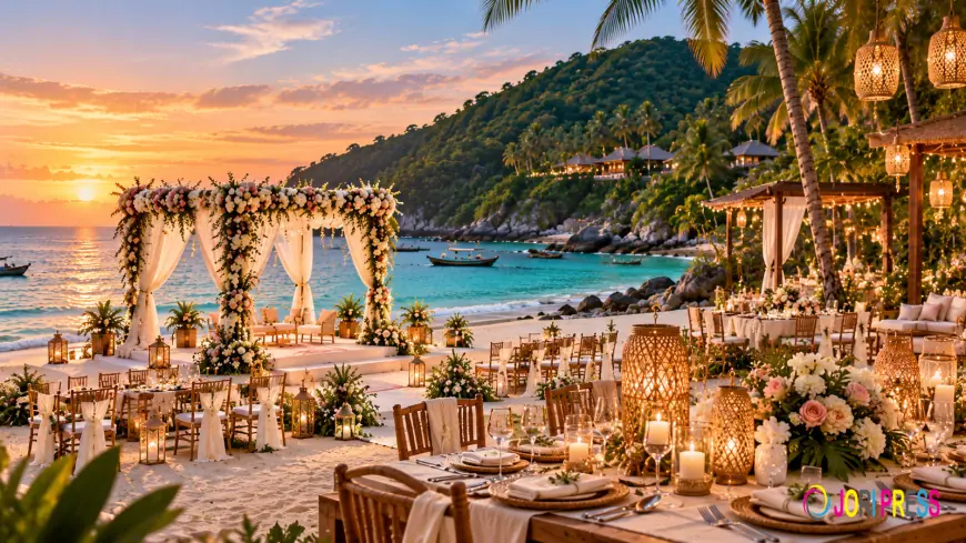 Thailand Weddings: Destination Wedding in Koh Phangan