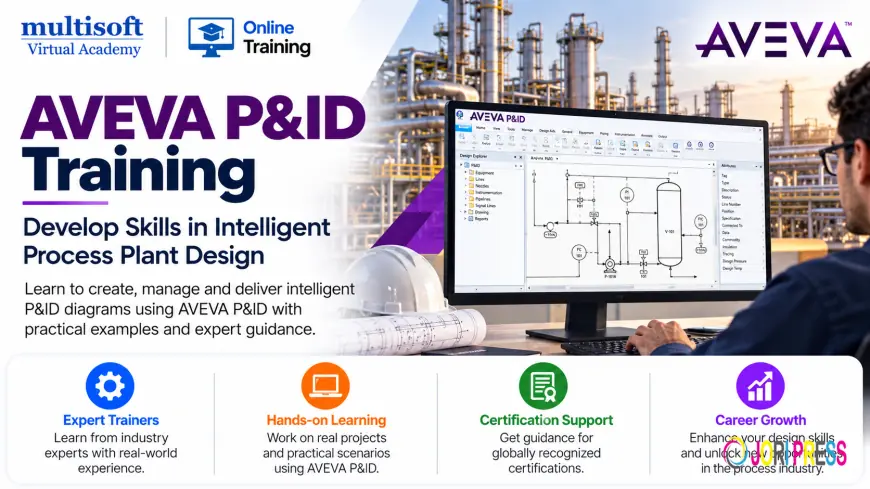 AVEVA P&ID Training: Develop Skills in Intelligent Process Plant Design