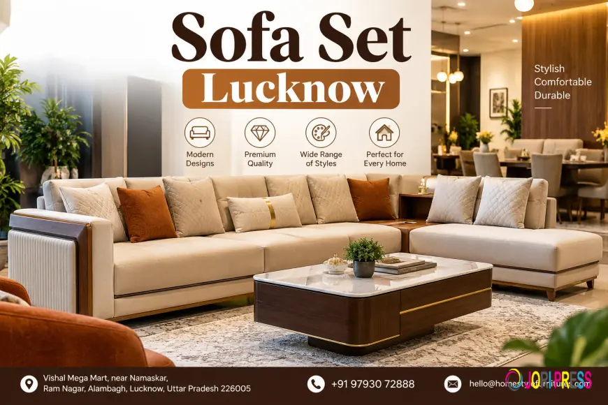 Best Sofa Set Lucknow for Stylish and Comfortable Living Rooms | Home Style Furniture