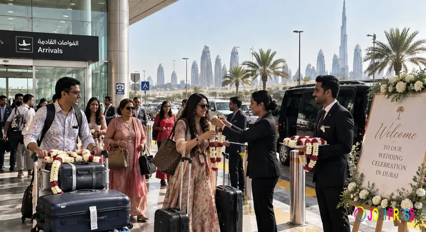 How to Manage Wedding Guests Travelling from India to Dubai