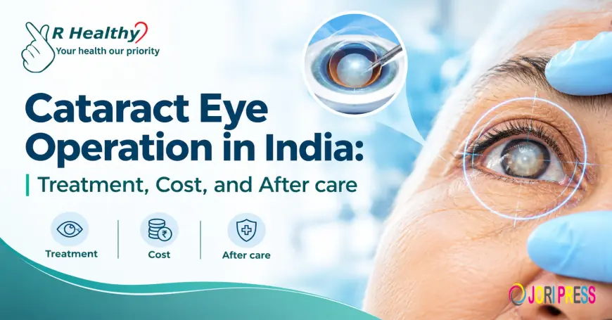 Cataract Eye Operation in India: Treatment, Cost, and After care